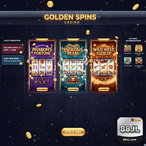 Mobile slots and gaming experience at 88jl, the best casino site PH - 88jl